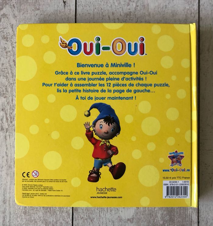 Livre puzzle Oui-Oui - photo numéro 7