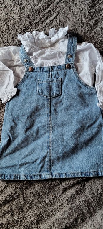 Robe en jean's + chemise