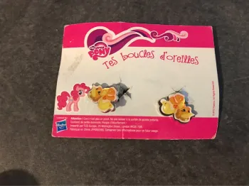 Boucle d’oreille my little pony