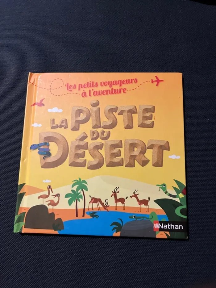 Livre pour enfants macdo la piste du désert