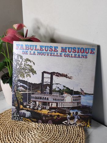 Coffret vinyles 33 tours fabuleuse musique de la nouvelle Orléans