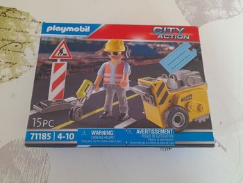 Playmobil 71185 Ouvrier avec scie de Sol