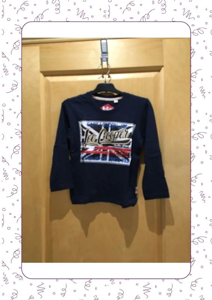 T-shirt lee Cooper marine