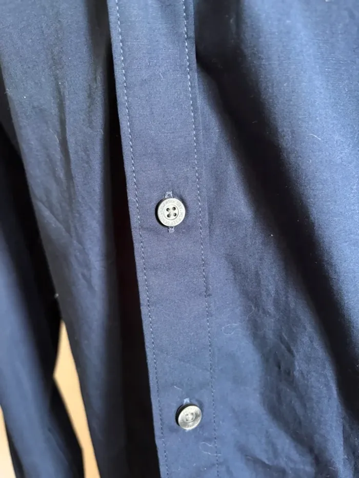 Chemise Tommy Hilfiger taille M bleu marine - photo numéro 6