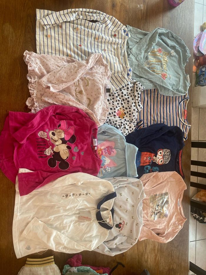 Lot haut manche longue