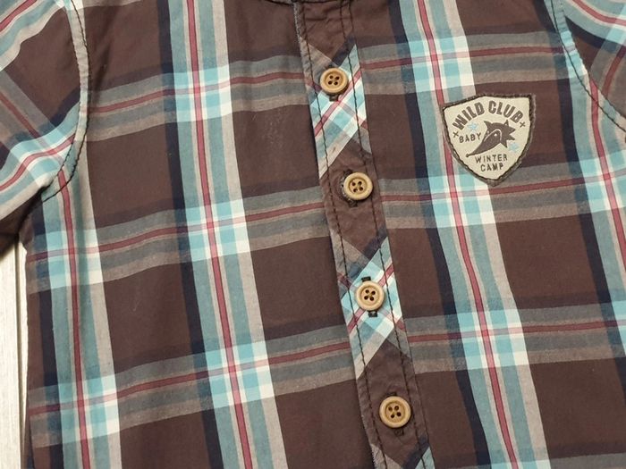 Celise marron et bleu. Garçon 18 mois. Marque tape a l œil - photo numéro 2