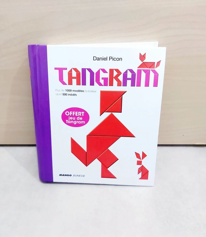 📚 Livre jeux : tangram plus de 1000 modèles ! + tangram