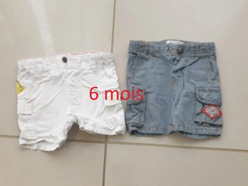 2 short la comagnie des petits 6 mois