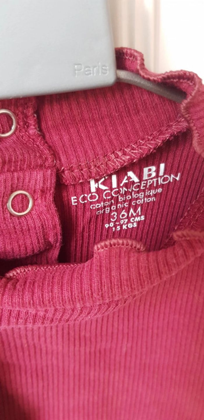Tee-shirts manches longues Kiabi 36 mois - photo numéro 3
