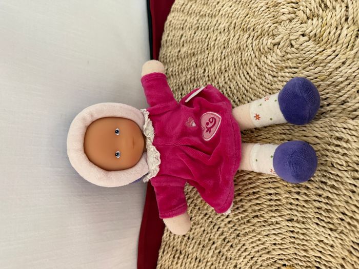 Poupée COROLLE doudou rose fushia - photo numéro 2