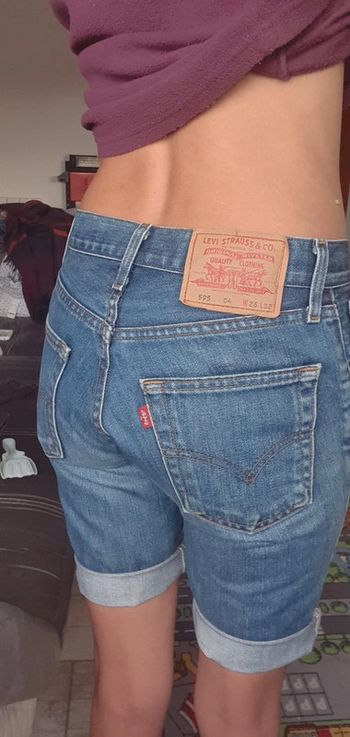 Short en jean levis 595 04