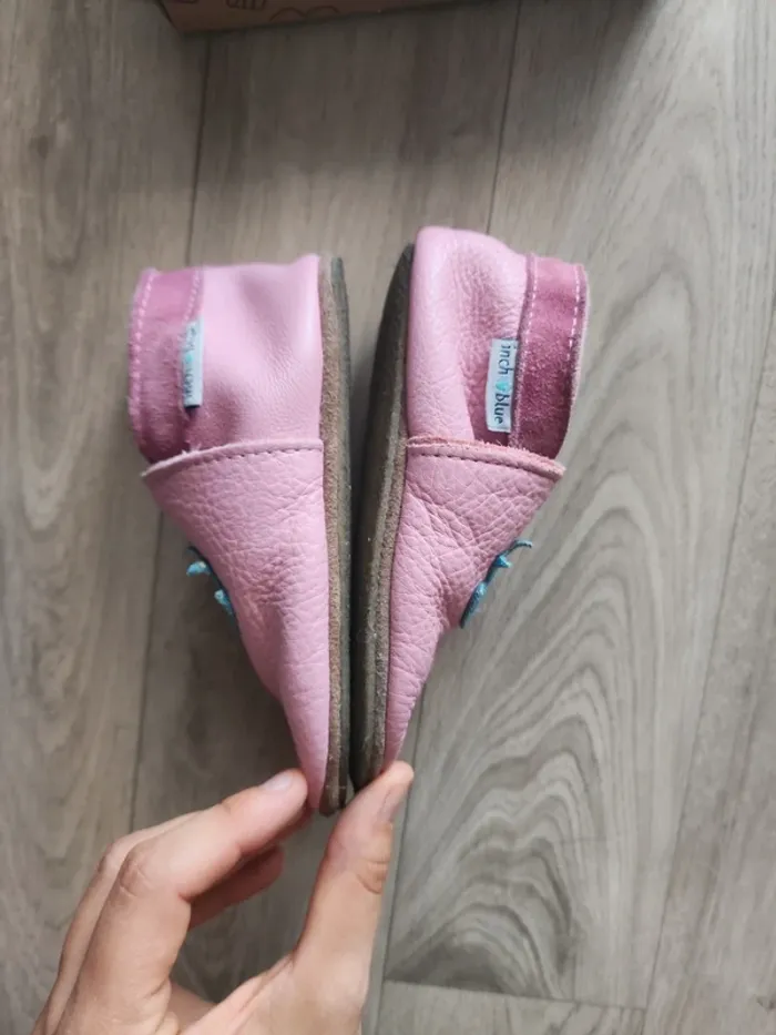 Chaussons cuir bluebird inchblue T25/27 - photo numéro 6