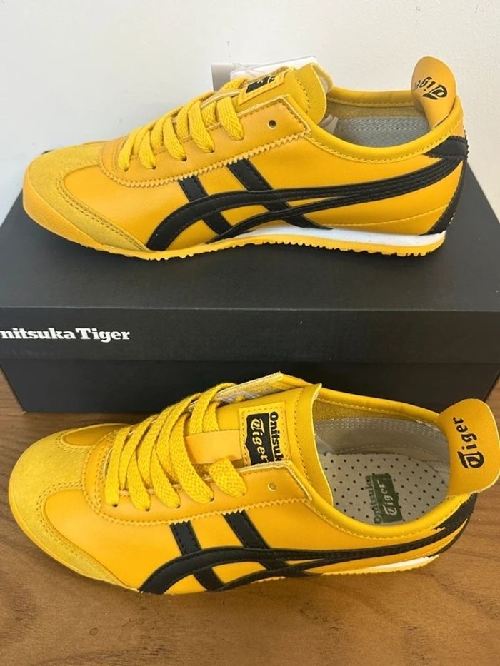 Onitsuka Tiger MEXICO 66 jaune 43.5 - photo numéro 3