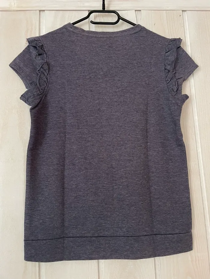 T-shirt MC gris violet - Creeks - 16ans - photo numéro 2