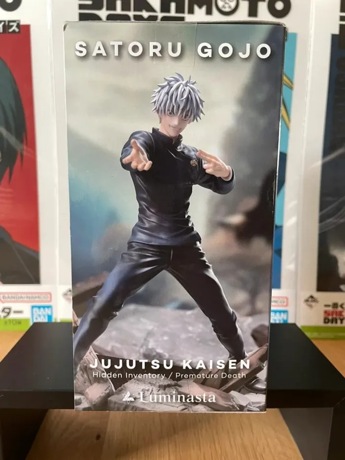 Jujutsu Kaisen – Figurine Gojo Satoru Luminasta Gekisen 22cm SEGA - photo numéro 4