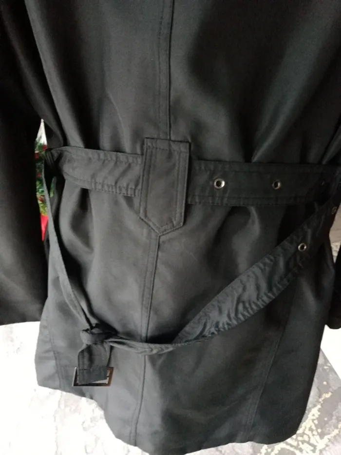 Manteau veste noir - photo numéro 9
