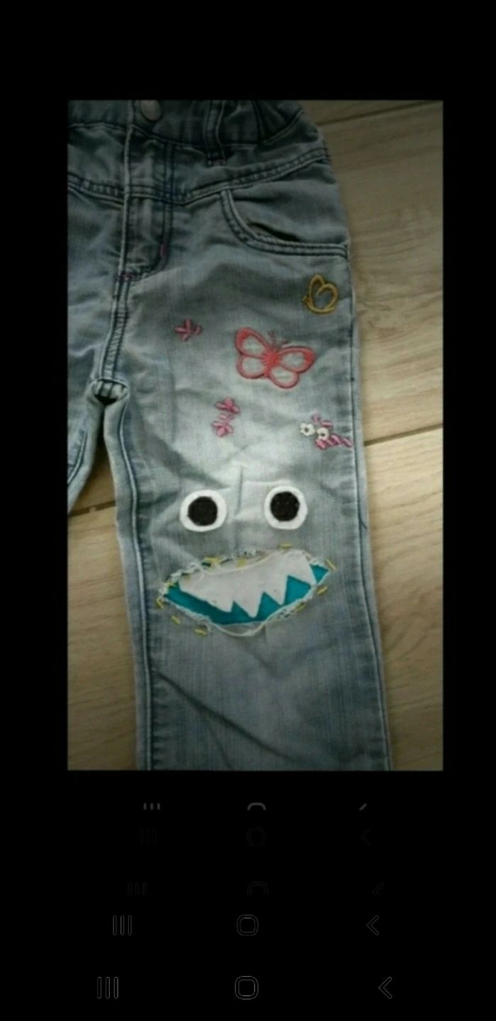 Jeans rigolo fille dpam 23 mois - photo numéro 2