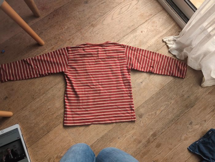 Tee shirt ML sergent major 8 ans - photo numéro 3