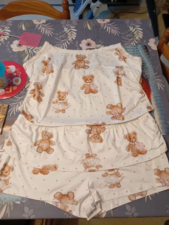 Ensemble deux pièces lingerie taille 4XL