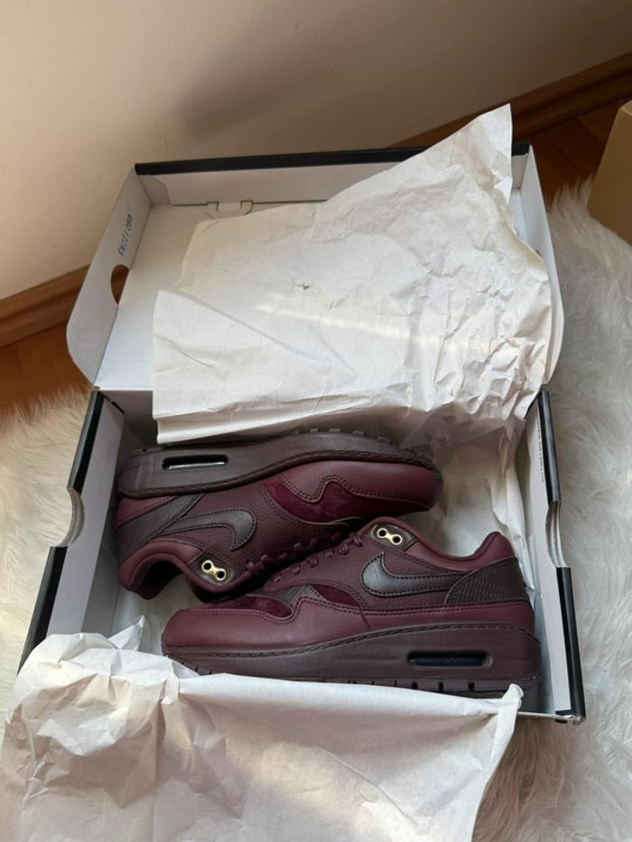 Nike Air Max 1 burgundy 37,5 - photo numéro 2