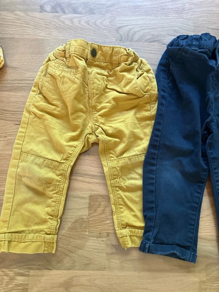 Lot 3 pantalons légers 18 mois