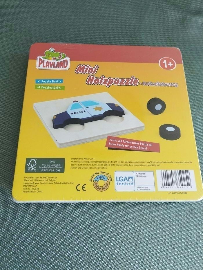 Puzzle en bois jouet d'éveil - photo numéro 2