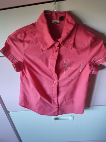 Chemise rose