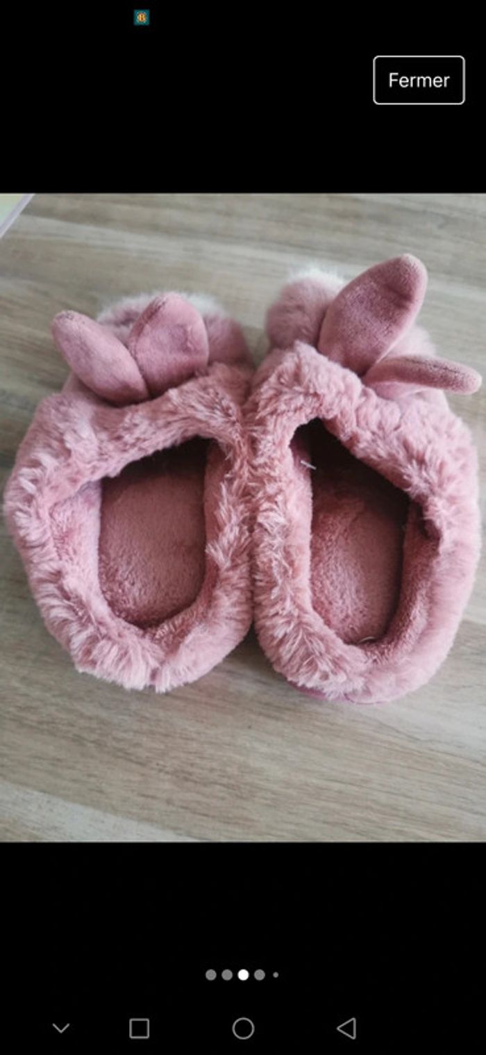 Jolie chaussons 38 tout doux - photo numéro 3