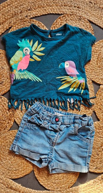 Ensemble short + tshirt