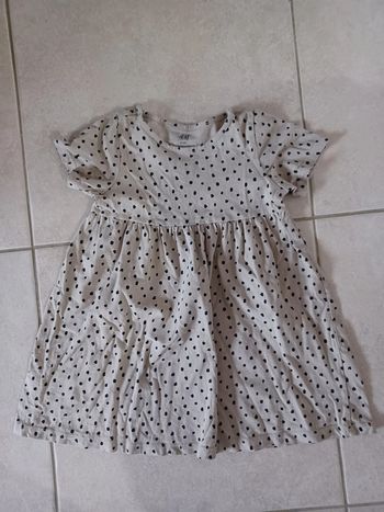 Robe coton bio H&M 2-3 ans