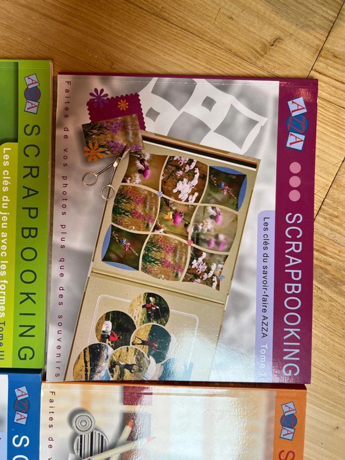 Lot de 4 livres Scrapbooking Azza - photo numéro 2