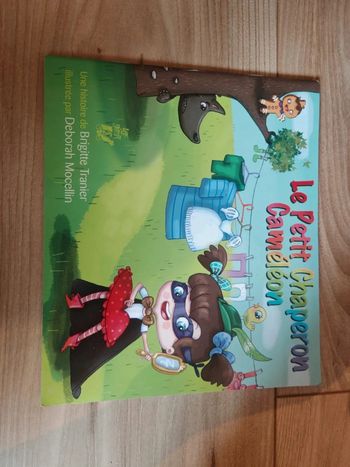 Livre fin le petit chaperon caméléon