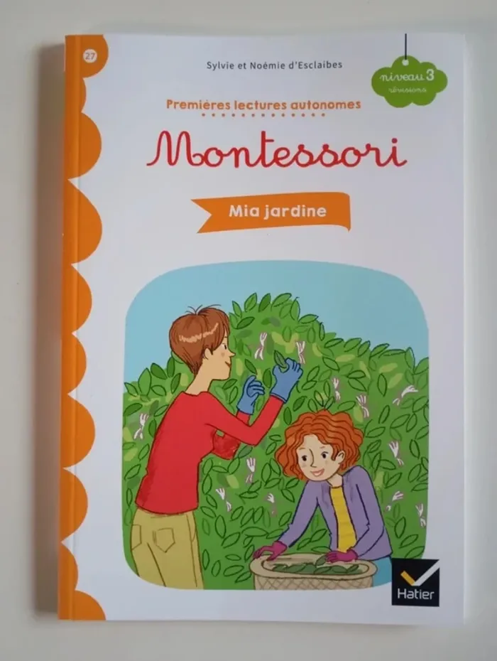 Montessori : Mia jardine - Niveau 3