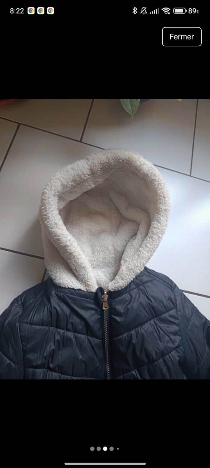 Doudoune avec capuche molletonné - photo numéro 2