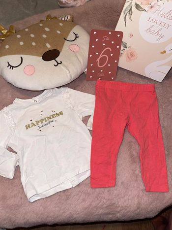 Ensemble legging +tee shirt ML 6M