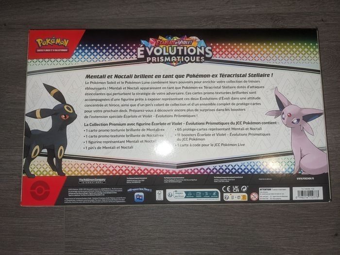 Pokémon Coffret figurines 8.5 ev8.5 neuf scellé - photo numéro 3
