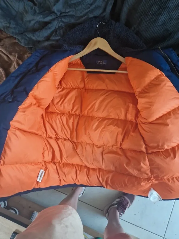 Veste matelassé doudoune ralph lauren taille 13 /14 ans tres bon etat - photo numéro 15