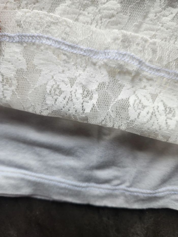 Robe dentelle blanc cassé - photo numéro 2