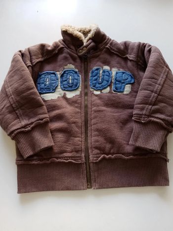 Veste Polaire marron T 3 ans