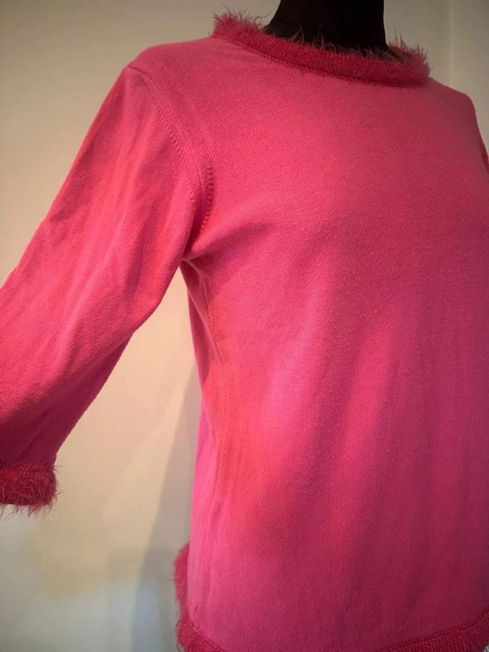 Pull rose froufrou - photo numéro 2