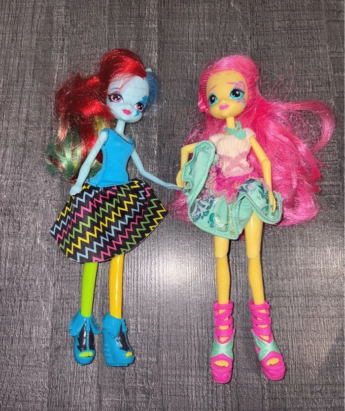 Lot de 2 poupées My Little Pony - photo numéro 2