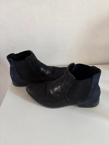 Bottines bi color
