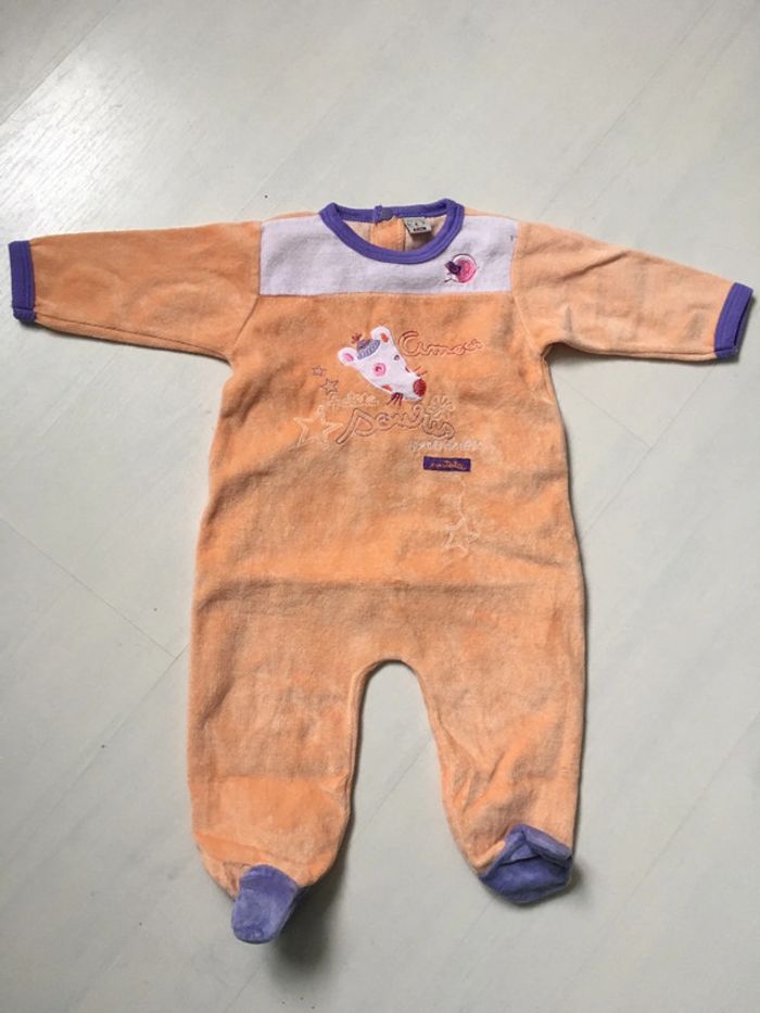 Pyjama velours 6 mois