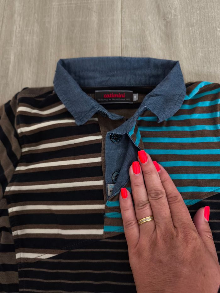 Chemise tee shirt Catimini - photo numéro 3