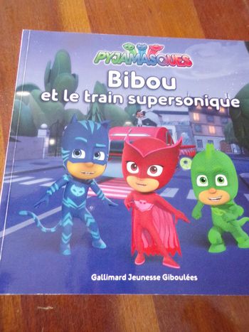 Livre Bibou et le train supersonique Gallimard jeunesse