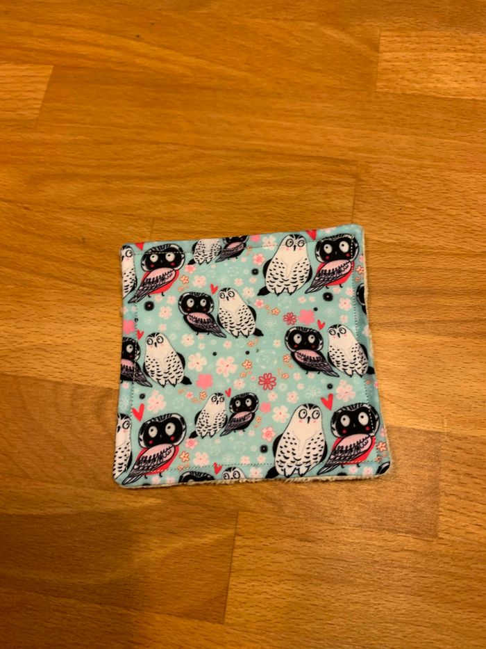 Lingettes lavables avec panière - photo numéro 2