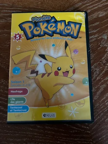 DVD Pokémon – 3 épisodes – Planète Pokémon n°5