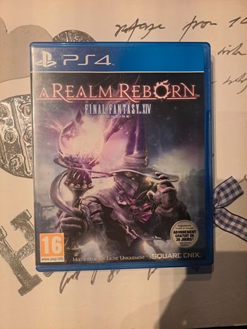 Jeu ps4 final fantasy XIV A réal reborn