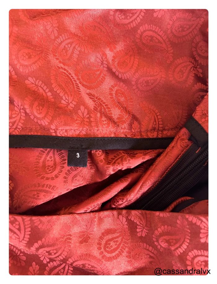 Short the kooples rouge motif - photo numéro 2