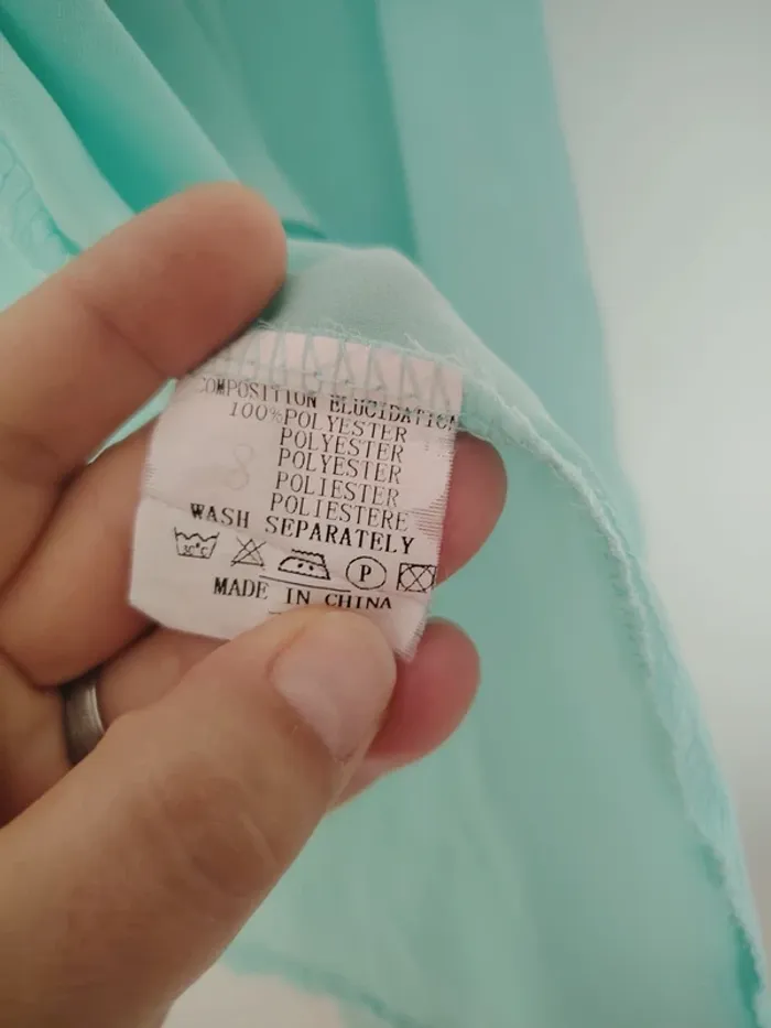 Chemise voile sans boutons - photo numéro 3